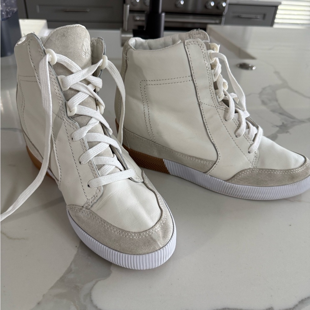 SOREL High-Top Sneakers with wedge